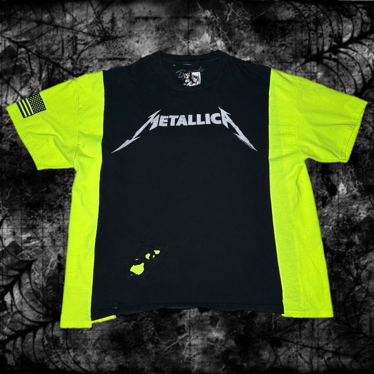 1 1 Metallica Split Tee