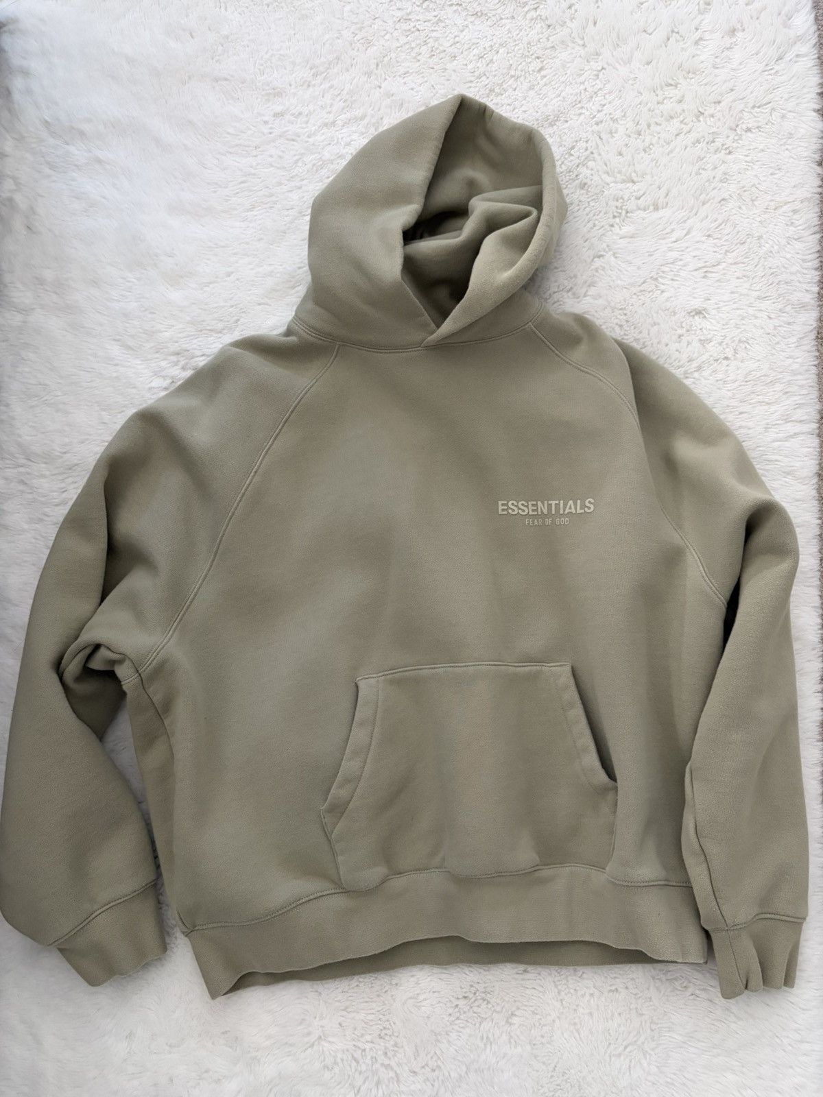 Essentials Ssense Hoodie Sage Green