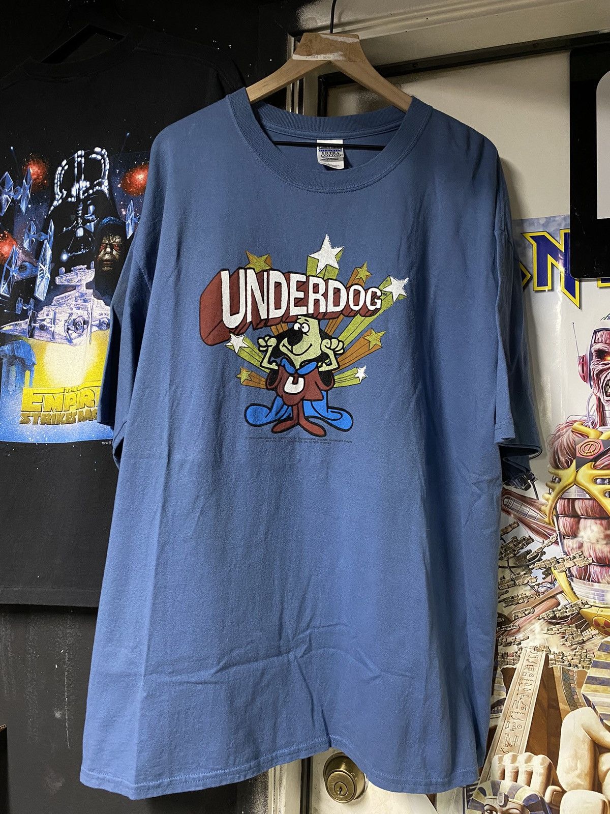 00 Vintage Underdog Cartoon Tee Shirt 2xl