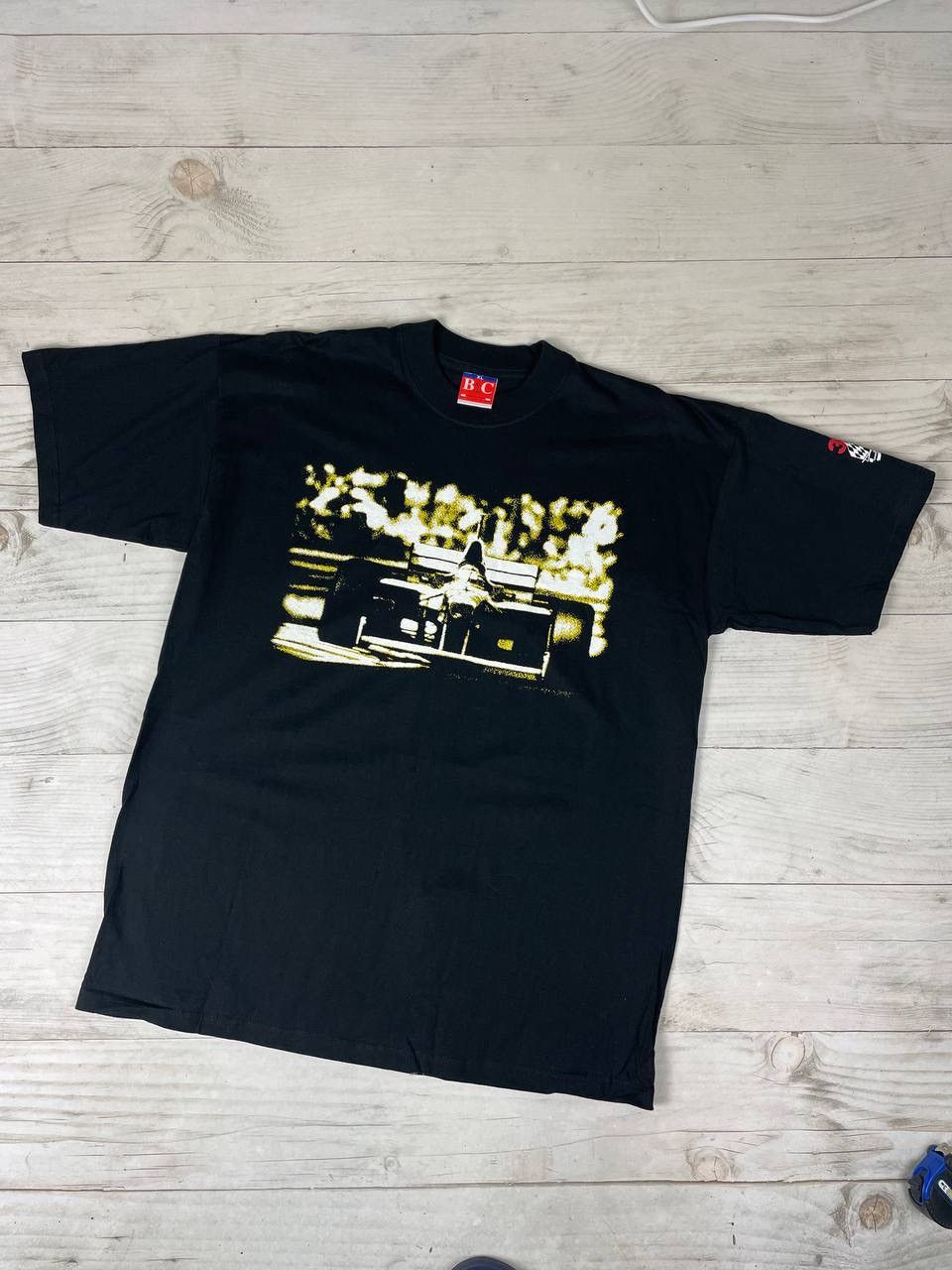 1 Vintage Formula 1 Big Logo Racing T Shirt F1 90s Usa