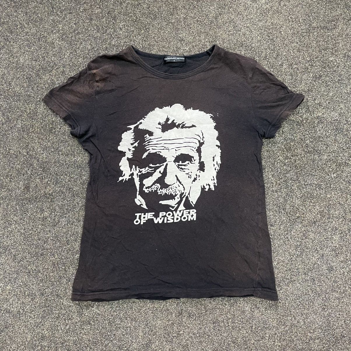 Vintage Adult Humor The Power Of Wisdom Abstract Slogan